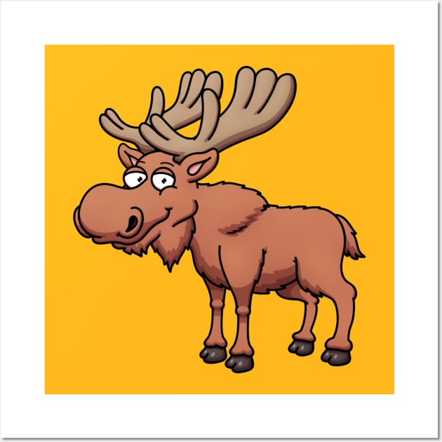 Moose cartoon sales